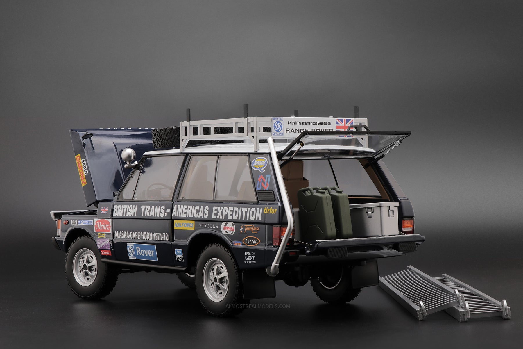 Range Rover ��The British Trans-Americas Expedition�� (868K) 1:18 by Almost Real