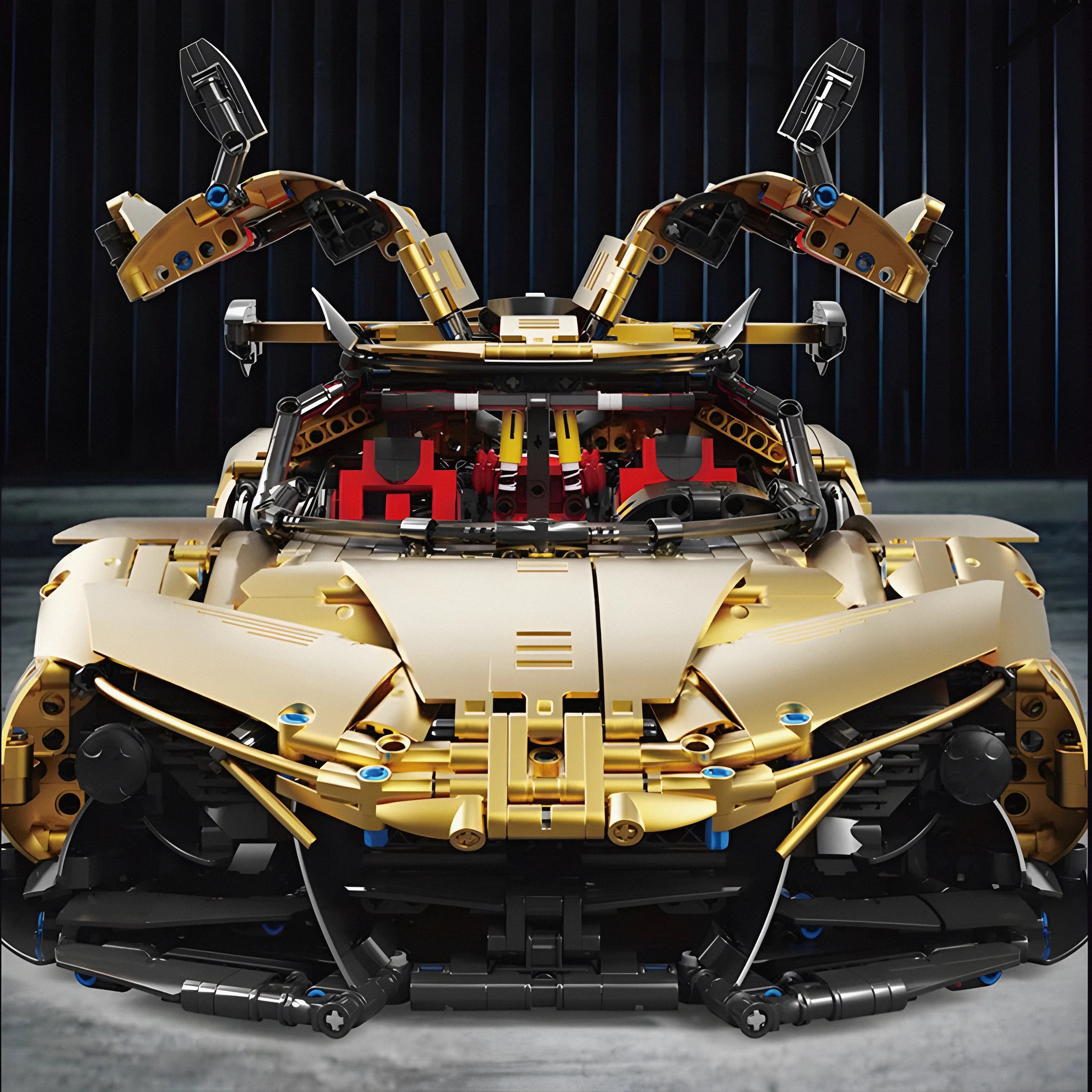 SATIN GOLD "INTENSE EMOTION" HYPERCAR | 3667PCS