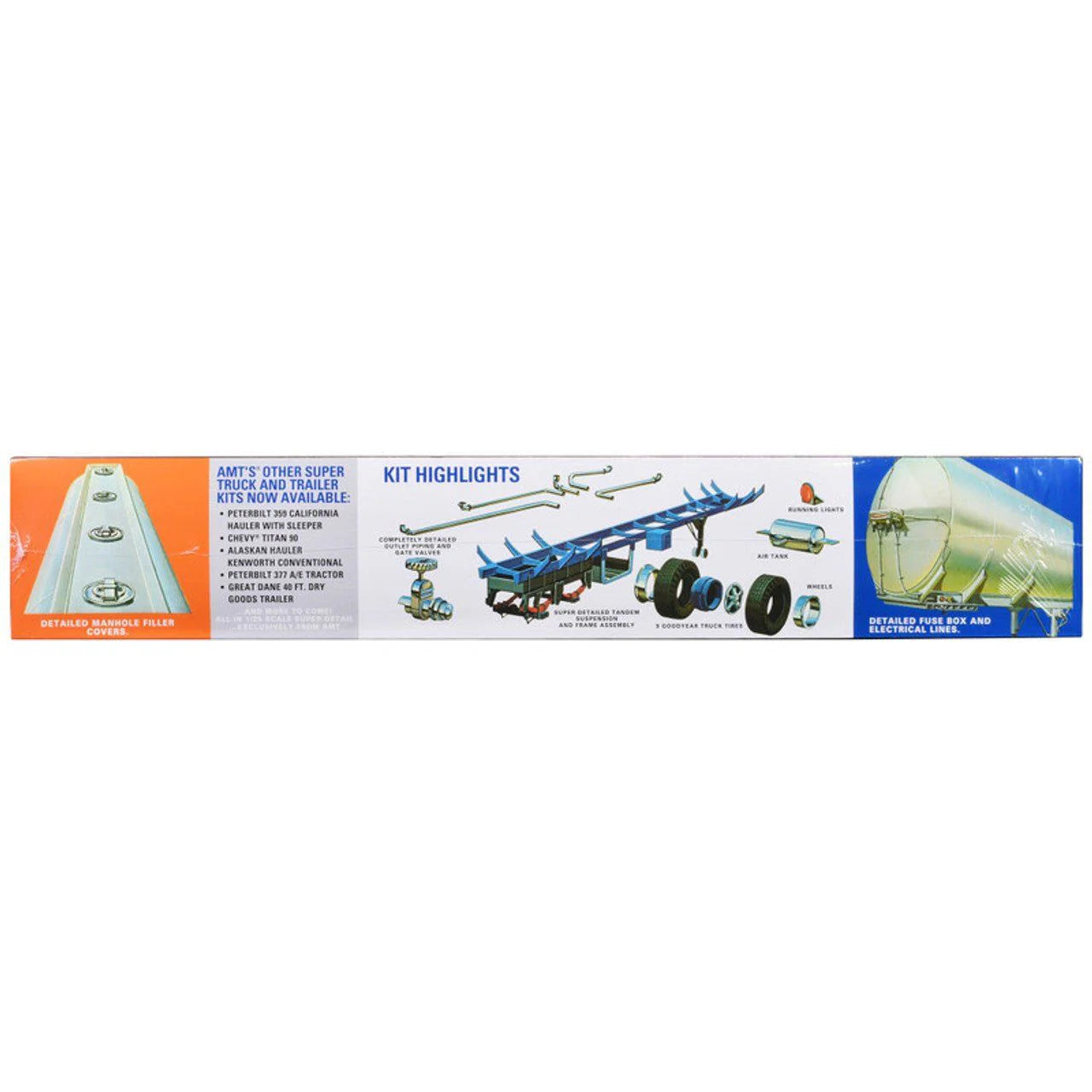 AMT Fruehauf Tanker Gulf 1/25 Scale Model Kit